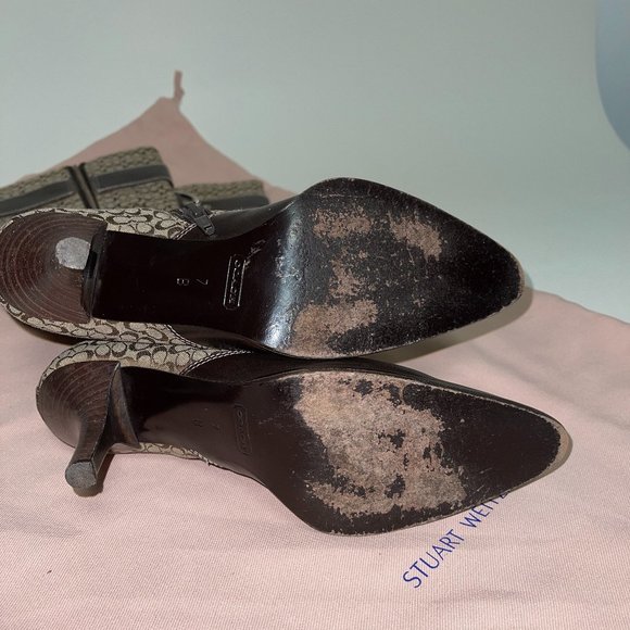 COACH leather boots - Picture 8 of 9